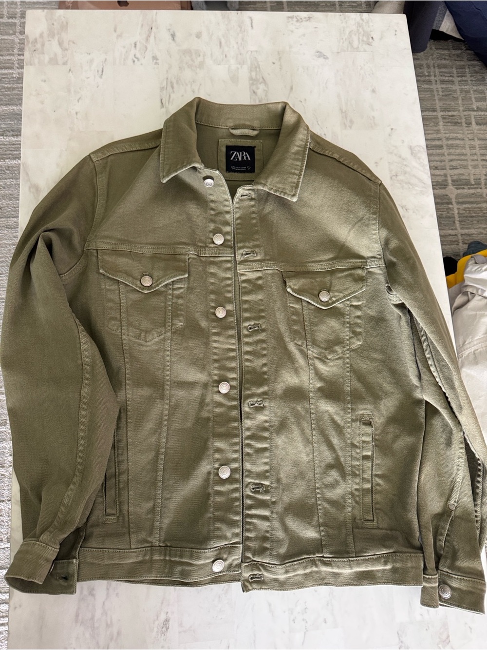 ZARA Olive Green Lightweight Men's Jacket